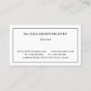 Recherche de contacts cartes visite Minimaliste