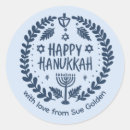 Recherche de menorah autocollants Juif