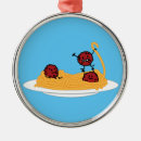 Recherche de nourriture italienne ornements Spaghetti