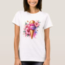 Recherche de cône de glace tshirts Crème glglace