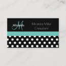 Recherche de pois turquoise cartes visite Girly