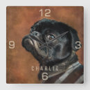 Recherche de chien de carlin horloges Mignon