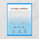 Recherche de traces cartes postales Pour enfants