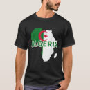 Recherche de fierté algérienne tshirts Drapeau