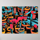 Recherche de stylisé posters Turquoise