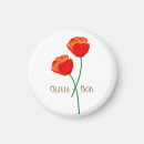 Suche nach rote mohnblumen magnete Blumig