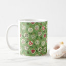 Recherche de noël nostalgique tasses Aquarelle