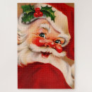 Recherche de vintage santa claus puzzle Xmas