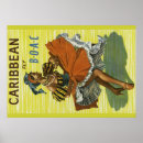 Suche nach karibische poster Vintag