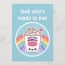 Recherche de popcorn baby shower invitations Mignon