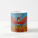 Suche nach phoenix vogel tassen Flammen