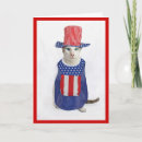 Recherche de chat patriotique cartes postales Jour