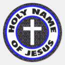 Suche nach jesus name aufkleber Kirche