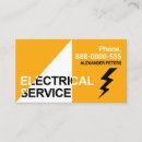 Recherche de service électrique cartes visite Éclairage