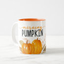 Recherche de orange citrouille tasses Aquarelle
