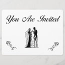 Recherche de horizontales 16x22 mariage invitations Blanc