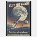 Suche nach vintage science fiction magnete Mond
