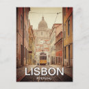Recherche de lisbonne cartes postales Aquarelle