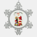 Recherche de vintage ornements Père noël