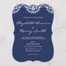 Recherche de motif dentelle invitations Classique