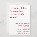 Recherche de carrière invitations Retraite