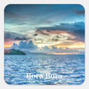 Recherche de paysage tropical autocollants Coucher de soleil