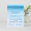Recherche de paysage marin invitations Minimaliste