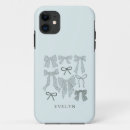 Recherche de ruban bleu iphone coques Coquette