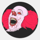 Recherche de sang rouge autocollants Éffrayant
