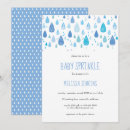 Recherche de gouttes de pluie invitations Grossesse