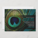 Recherche de plume paon mariage invitations Pour eux