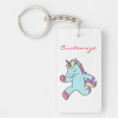 Recherche de licorne kawaii porteclés Bleu