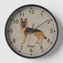 Suche nach schäferhunde wanduhren Niedlich