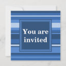 Recherche de bleu saphir invitations Rayures