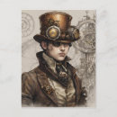 Recherche de gentleman cartes postales Chapeau haut