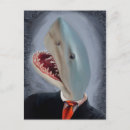 Recherche de humour requin cartes postales Requins