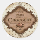 Recherche de bonbons vintages autocollants Chocolat