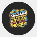 Suche nach popkultur aufkleber Viraler slang 67