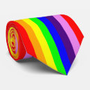 Recherche de couleurs gay pride cravates Rayures diagonales