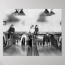 Recherche de bowling alley posters Rétro
