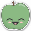 Suche nach grüner apfel aufkleber Früchte