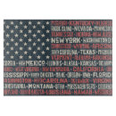 Suche nach rotes weißes und blau schneidebrettchen Amerikanische flagge