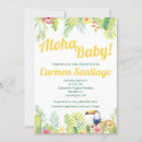 Recherche de aloha baby shower invitations Aspersion pour bébé