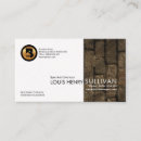 Recherche de contractor cartes visite Architecte