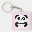 Suche nach niedlicher panda schlüsselanhänger Monogramm