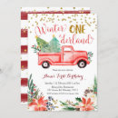 Recherche de christmas 1ans anniversaire invitations Hiver
