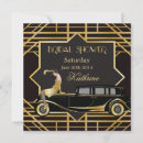 Suche nach gatsby bridal shower einladungen Modern