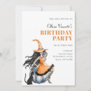 Recherche de sorcière invitations Fille