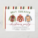 Recherche de ugly sweater noël invitations Moderne