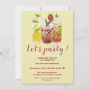 Recherche de verre de cocktail invitations Cocktail party numérique téléchargeable